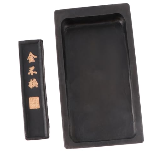 Barra de tinta y piedra de tintero china MERRYHAPY, juego ideal para profesores