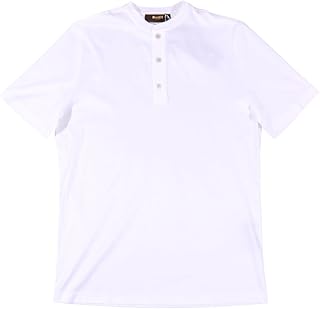 [ムーレー] ヘンリーネック半袖Tシャツ BOLIVAR-ES ホワイト 48 【S33229】