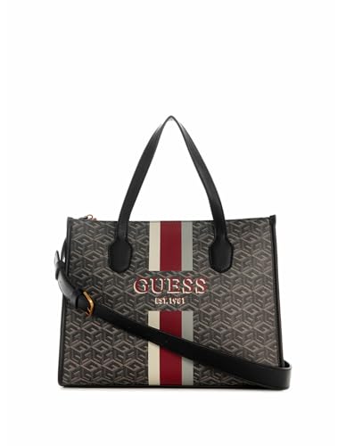Image of GUESS Women's Printed Tote Bag| Ladies Purse Handbags | Gift For Ladies