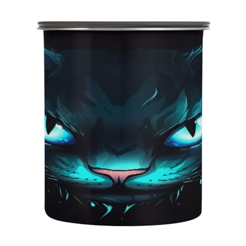 Bote hermético para café ATTX 900 ml azul