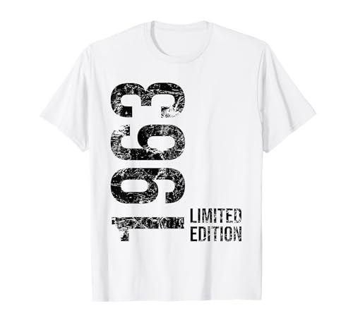 61 cumpleaños hombre mujer 61 años 1963 regalo de cumpleaños Camiseta