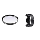 Filetage : 67 mm, pas d'effet d'ombre ni de distorsion pour les prises de vue grand angle grâce à une épaisseur de monture plane (3,4 mm), installation d'autres filtres facile, pare-soleil ou bouchon d'objectif par filetage double filet