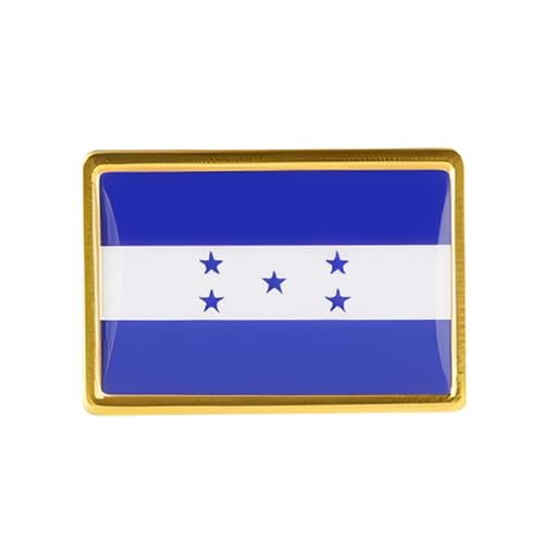 Image of Country Flag Brooch Metal Alloy Souvenir Pin Shirt Hat Backpack Jewelry Accessories Decoration Party Christmas Gift Badge International Travel Pin