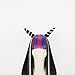 Danganronpa Mioda Ibuki Pelucas de Cosplay Largo Color Mixto Recto Peluca de...