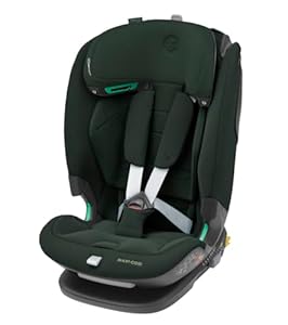 Maxi-Cosi Titan Pro² i-Size Kindersitz, 76-150 cm, 15 Monate-12 Jahre, G-CELL-Seitenaufprallschutz, ClimaFlow, 4 Liegepositionen, Authentic Green