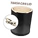 ABOOFAN Trash Can Round Garbage Lid Kitchen Supply Tabletop Trash Lid Can Cover Embedded Type Bin Cover Countertop Flap 430 Stainless Steel Household Tooling Clamshell