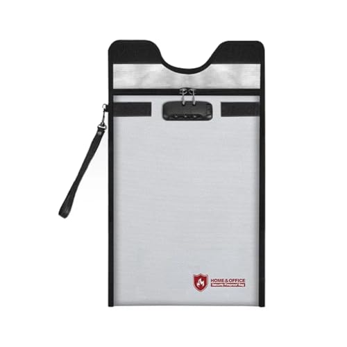 Bolsa de documentos ignífuga e impermeable resistente a altas temperaturas