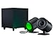 Bild zu Razer Nommo V2 - Full-Range-2.1-Gaming-Lautsprecher für PC mit kabelgebundenem Subwoofer (3-Zoll-Full-Range-Treiber mit Aluminium-Phase-Plugs, THX Spatial Audio) Schwarz