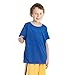 8 Pack Boys Kids Youth Mesh Athletic Quick Dry T Shirts Short Sleeve Moisture Wicking Tee Shirts Active Tops (Age 4-18)