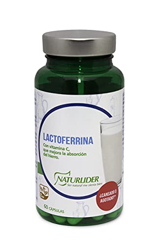 Naturlider - Lactoferrina - Complemento Alimenticio A Base De Lactoferrina Y Vitamina C - 60 Caps