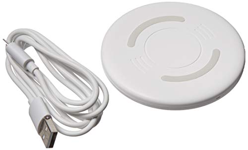 Monoprice Wireless Charger, 1A, White, Model:127030