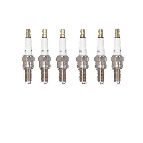 Bougie d'allumage Iridium CR9EIX pour moto | Pack de 6 pièces avec boîte de rangement