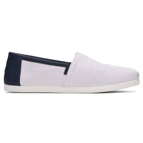 TOMS Mens Alpargata Classic Slip On Casual Shoes - White2