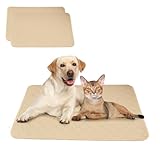 SHUVZARI 『2025 改良型』ペット用トイレマット 洗える 中厚タイプ 犬猫兼用｜おしっこ吸収パッド 超吸水・速乾・滑り止め・引っかき防止｜丸洗いOK・繰り返し使用可｜トイレトレーニング・ケージ・車・介護に最適