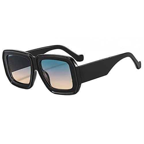 Vintage Double Color Sunglasses For Women Men Fashion Designer Sun Glasses Ladies Trending Shades UV400 Eyewear