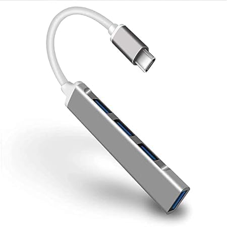 USB C to 4-USB Hub, Type-C to 3xUSB2.0 1xUSB3.0 Port Adapter Ultra-Slim Extender for iPhone 16/15 Series Laptop/MacBook Air/Pro/iPad Pro/Samsung/Pixel/One Plus/Moto & All C (USB-C Hub Adapter)-image-39