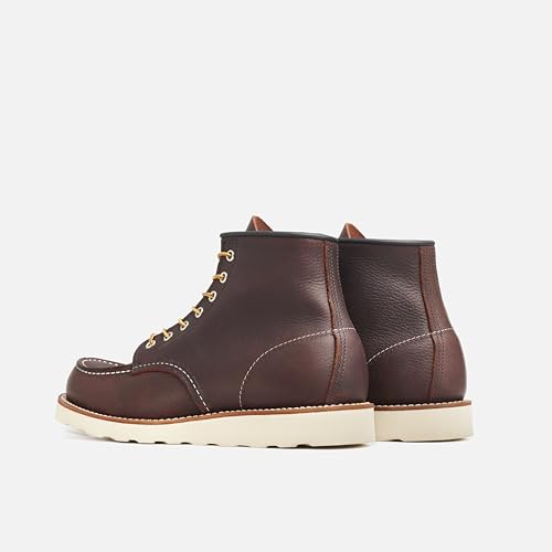 Image of Red Wing Shoes Heritage Classic Moc Men's 6-Inch Boot, Full Grain Oiled and Waxed Leather, Traction Tred Wedge Sole