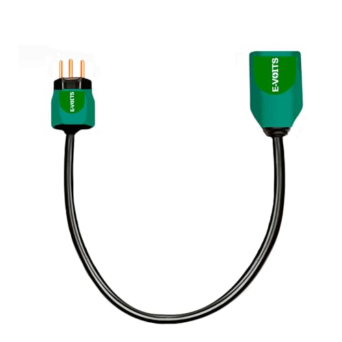 Adaptador Tomada 20a P 10a Caregador Portátil Carro Elétrico