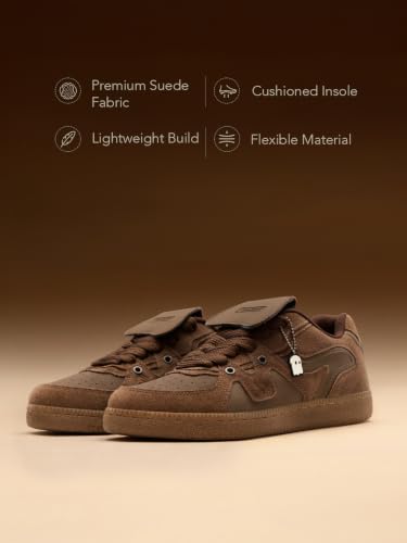 The Souled Store brown lace sneakers – image 3