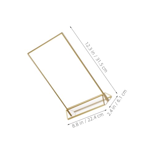 Présentoir de table en acrylique transparent de qualité supérieure Mipcase - 2