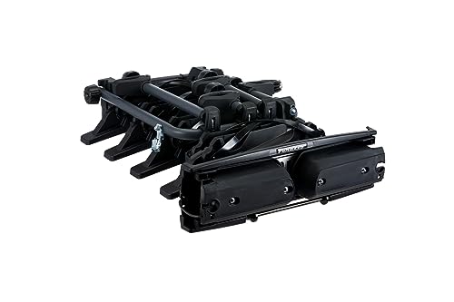 Peruzzo PZ708-4 708/4 Pure Instinct 4 Fahrradträger Anhängerkupplung 4 Fahrrad, schwarz, 100 x 80...