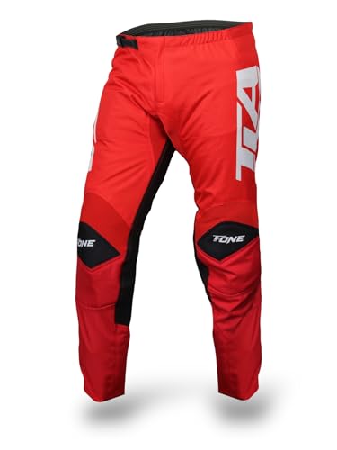 TLA T One   Pantalones de Moto de Cross, Enduro, Quad, Resistentes, Ligeros, Tallas hasta 46 6XL para Hombre, Mujer y niño. Ropa de Moto, Traje de Motocross, Enduro, Quad