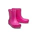 Crocs Classic Rain Boots for Women - Round Toe Silhouette with Chunky Platform, Warm and Elegant Boots Juice Men's 5, Women's 7 Medium