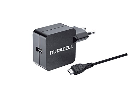 Duracell DMAC10-EU Caricabatterie da Rete, Nero