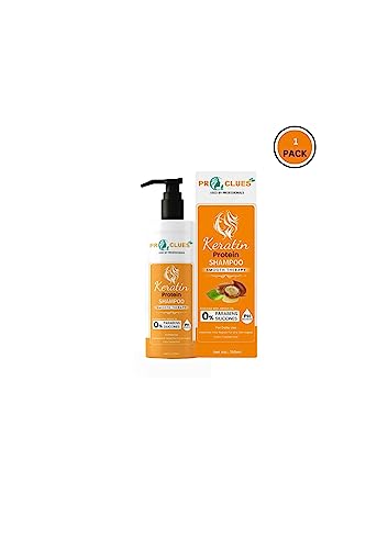 Image of Keratin Smooth Shampoo 250 ml, With Keratin & Argan Oil for Damaged Hair Total Repair - All Hair, For Men & Women - Suitable for Color Treated & All hair Types