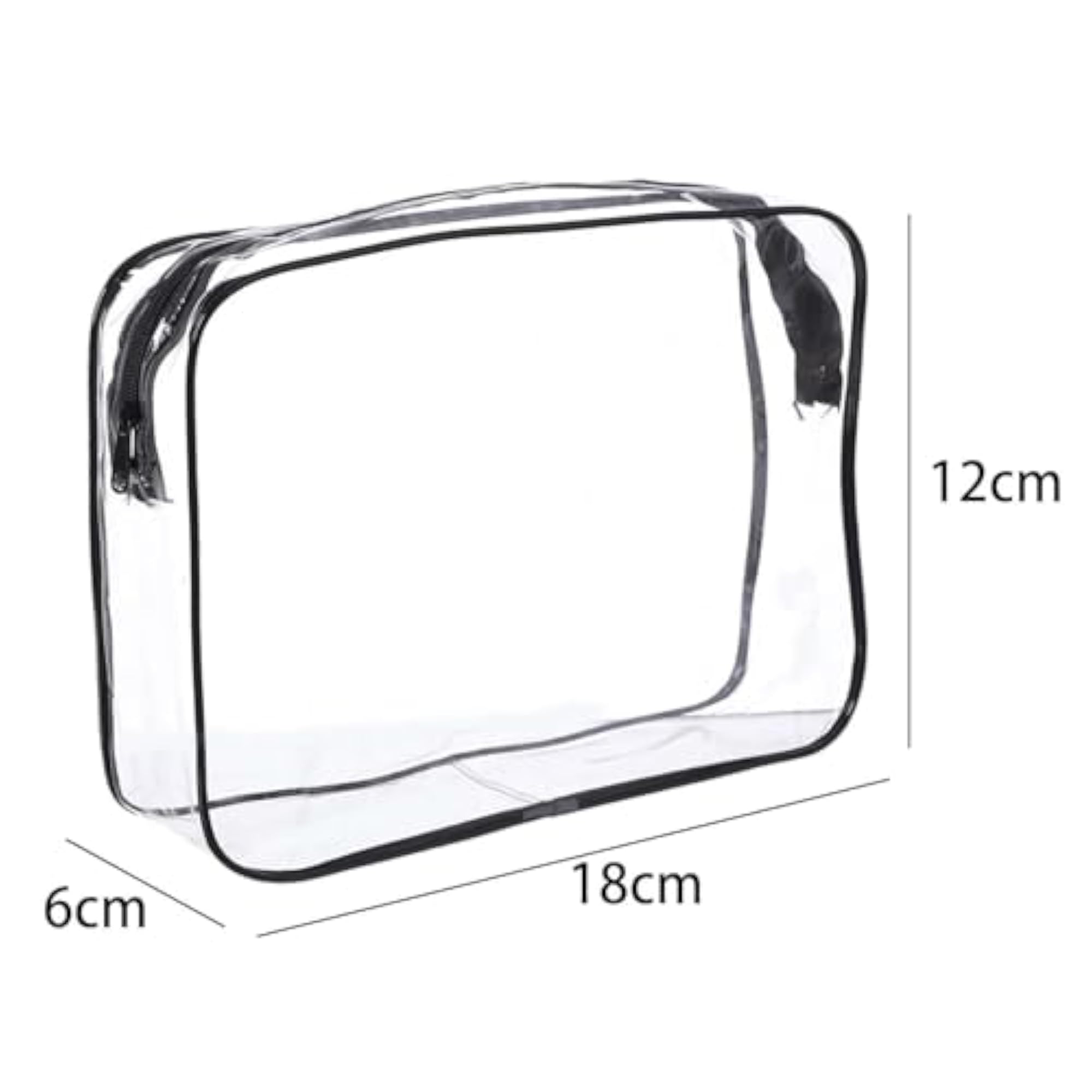 Clear Toiletry Bag Transparent Cosmetic Bag for Vacation