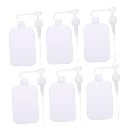 OUNONA 6 piezas Botellas de Spray Vacías con Boquilla Larga Diseño Prueba de Fugas para Cosméticos Jardinería y Peluquería Seguro y Ligero