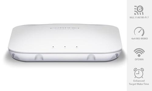 Fortinet FortiAP 441K | 4x4 Wi-Fi 7 Indoor Wireless Access Point - Tri-Band, Internal Antennas, 2X 10G Ethernet Ports (FAP-441K-A)