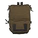 WarmHeartting Tactical Back Panel Double Pouch GP Pocket Bag with Comm Routing Loop, Tactical Zip-on Panel Pouch Expanding Pockets for FCPC Military Gear