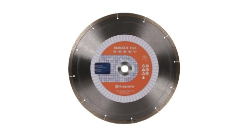 Husqvarna 542761284 Vari-Cut Porcelain Diamond Tile Blade, 10-Inch x .070-Inch x 5/8-Inch
