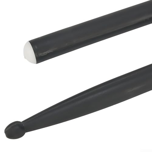Baguettes de batterie en fibre de carbone 5A de qualité professionnelle, durabilité et...