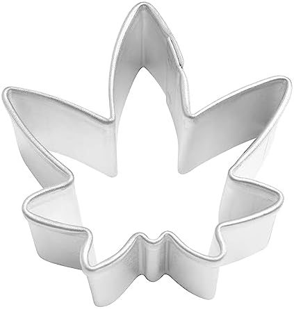 R&M Mini Hemp Leaf 1.5" Cookie Cutter - Leaf-Shaped Baking Tool for Cookies, Fondant & Crafts image 5