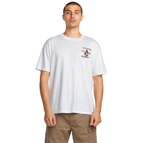 T-shirt Volcom Enamel M pour un look skate confortable au quotidien