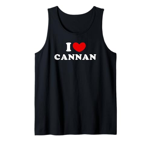 Photo de I Love Cannan, J'Aime Cannan Débardeur