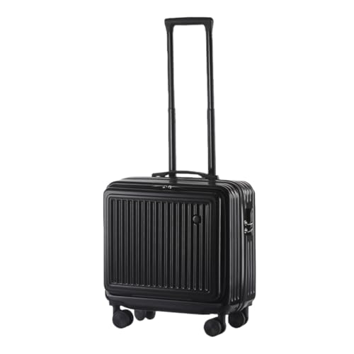 [GEBYUI] �X�[�c�P�[�X �L�����[�P�[�X�b�@���������ݑΉ��b30L SS�T�C�Y�b�t�����g�I�[�v���E�O�J���f�U�C���b�t�@�X�i�[���t�����g�|�P�b�g�b���y�ʁE�ϏՌ��b�É��_�u���L���X�^�[�b360�x��]�b���s�E�r�W�l�X�E�o���ɍœK (18�C���`,�u���b�N)