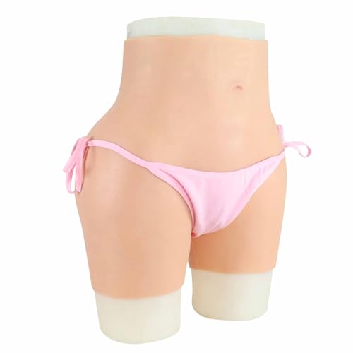 Silhouette transgenre parfaite avec la culotte en silicone sissy gaff