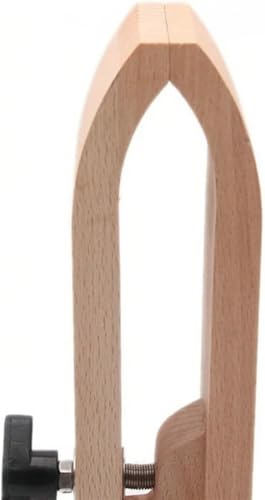 JvFbjLF Pince de Travail du Cuir en Bois, Pince de Couture de Bureau, Outil Artisanal de Bricolage – vue 5