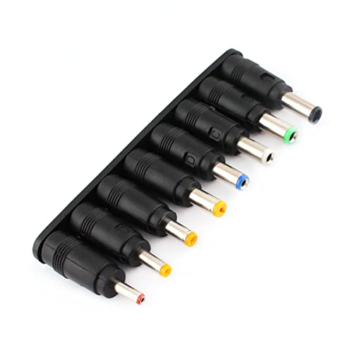 Adaptador universal ZYAMY 8 en 1 con conectores DC para laptop miniatura 4