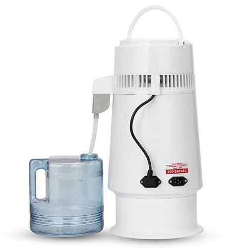 4L Electric Water Distiller - Stainless Steel Inner, Adjustable Temperature, Overheat Protection, 750W for Home Countertop Use - Image 7