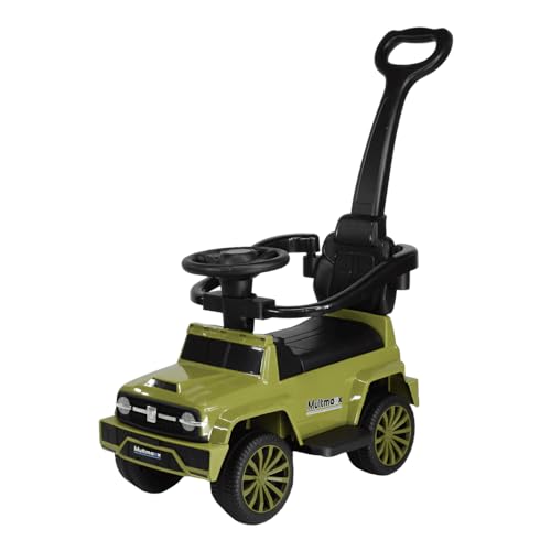 Carrinho de Passeio Quadriciclo Infantil Jip com Empurrador Multmaxx (Verde)