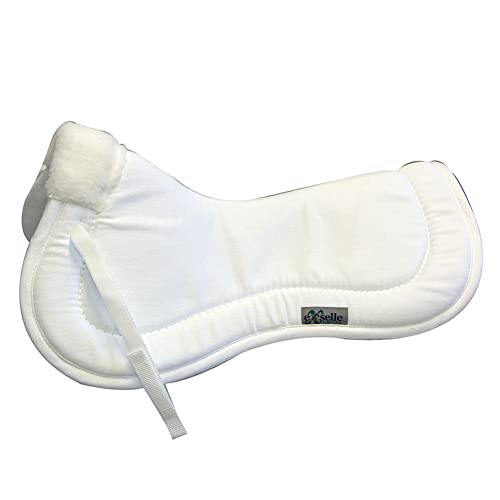 Exselle Cotton Half Pad, White