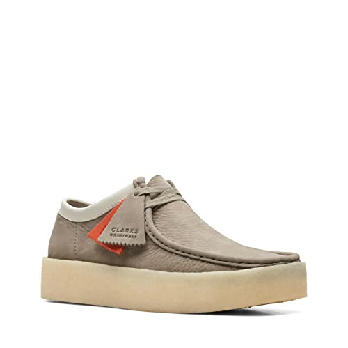 Clarks Original Mens Wallabee Cup Grey Nubuck 10M