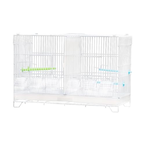 Maison pour perroquet durable en métal robuste pour calopsitte et perruche - 2