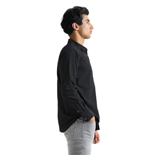Image of Pepe Jeans Men's Casual Shirt | Trendy Printed Shirt for Men| Regular Fit | Full Sleeve | Available in Plus Size, Cotton