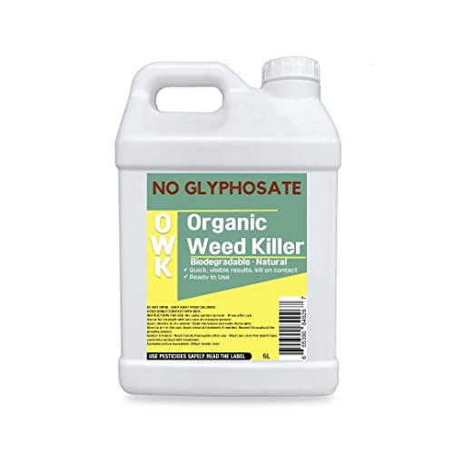 Organic Weed Killer - Glyphosate FREE - Biodegradable | Pet Safe | Wild Life Friendly | Natural Ready To Use 5L