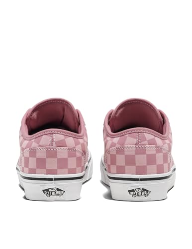 Image of Vans Women's Atwood Shoe, Tonal Check Rose, 8 | Casual Shoes